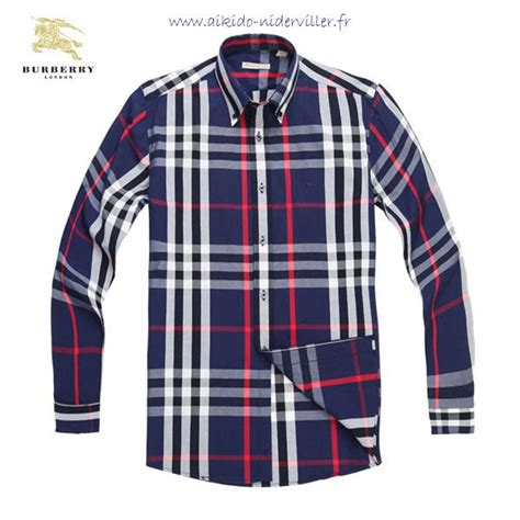 chemise carreaux burberry homme